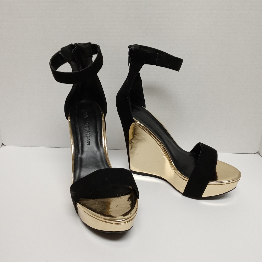 Wild Diva platform wedges